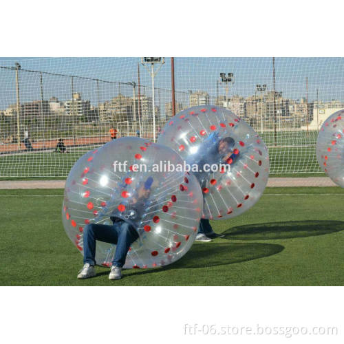2016 most popular transparent inflatable football body zor ball,inflatable bump ball